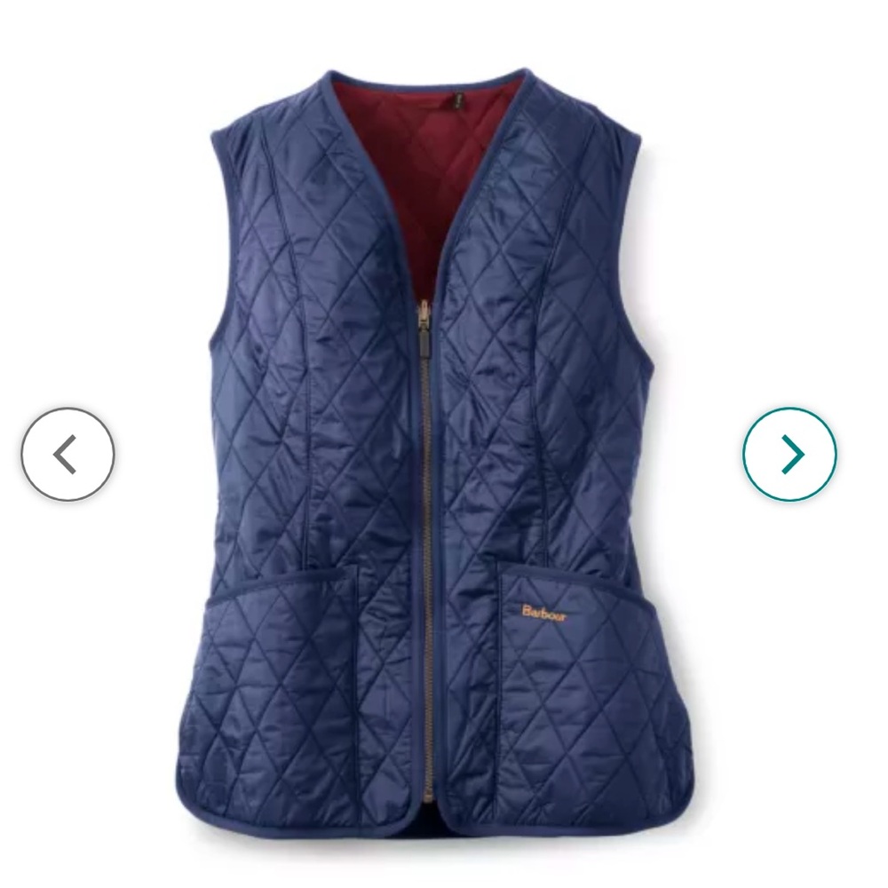Barbour Navy Betty Fleece Liner